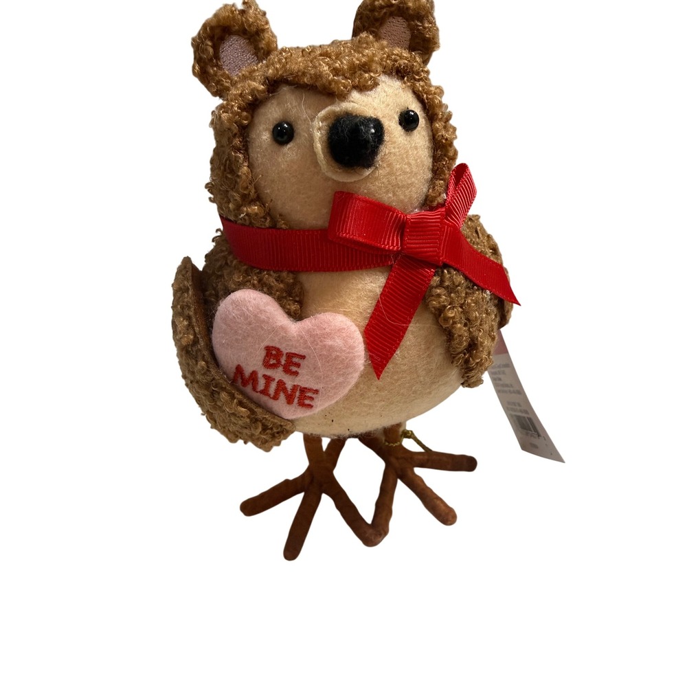 Spritz NEW Valentine Bird Buttons Brown Bear Costume Collectible 2025